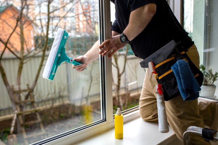 Post-Construction Window Cleaning